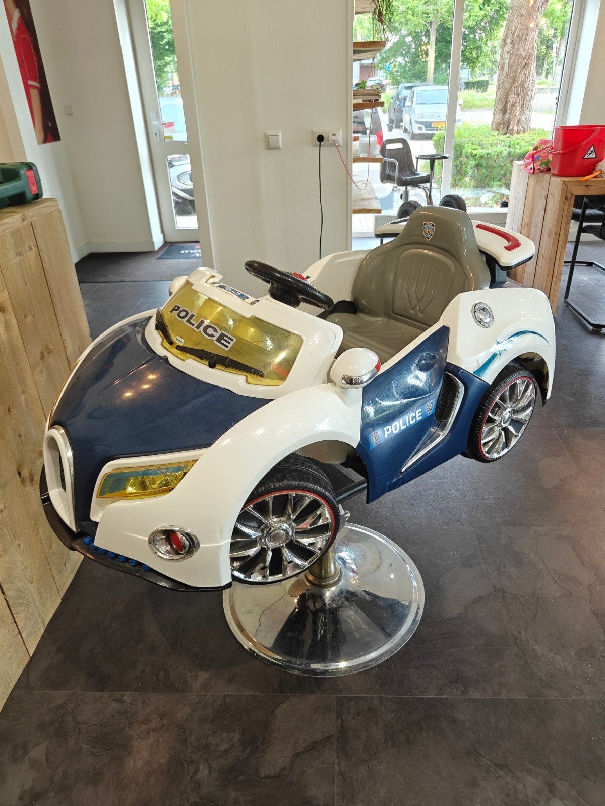 Kinder auto knipstoel, Ophalen