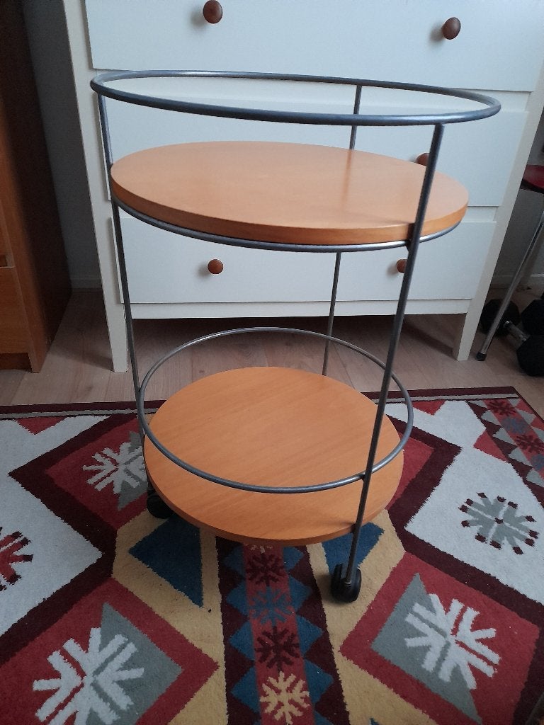 bijzettafel, Minder dan 55 cm, Gebruikt, Rond, Ophalen