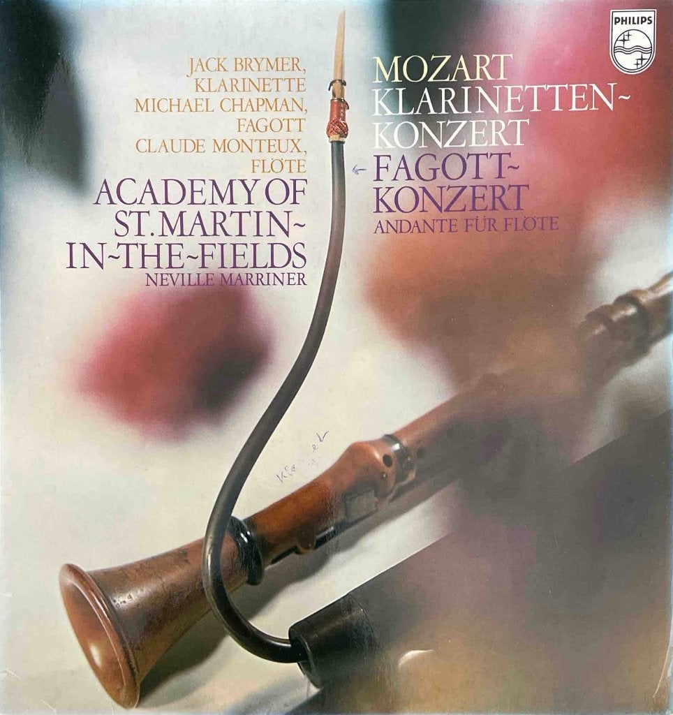 Wolfgang Amadeus Mozart - Clarinet Concerto, Overige typen, Ophalen of Verzenden, Zo goed als nieuw, 12 inch