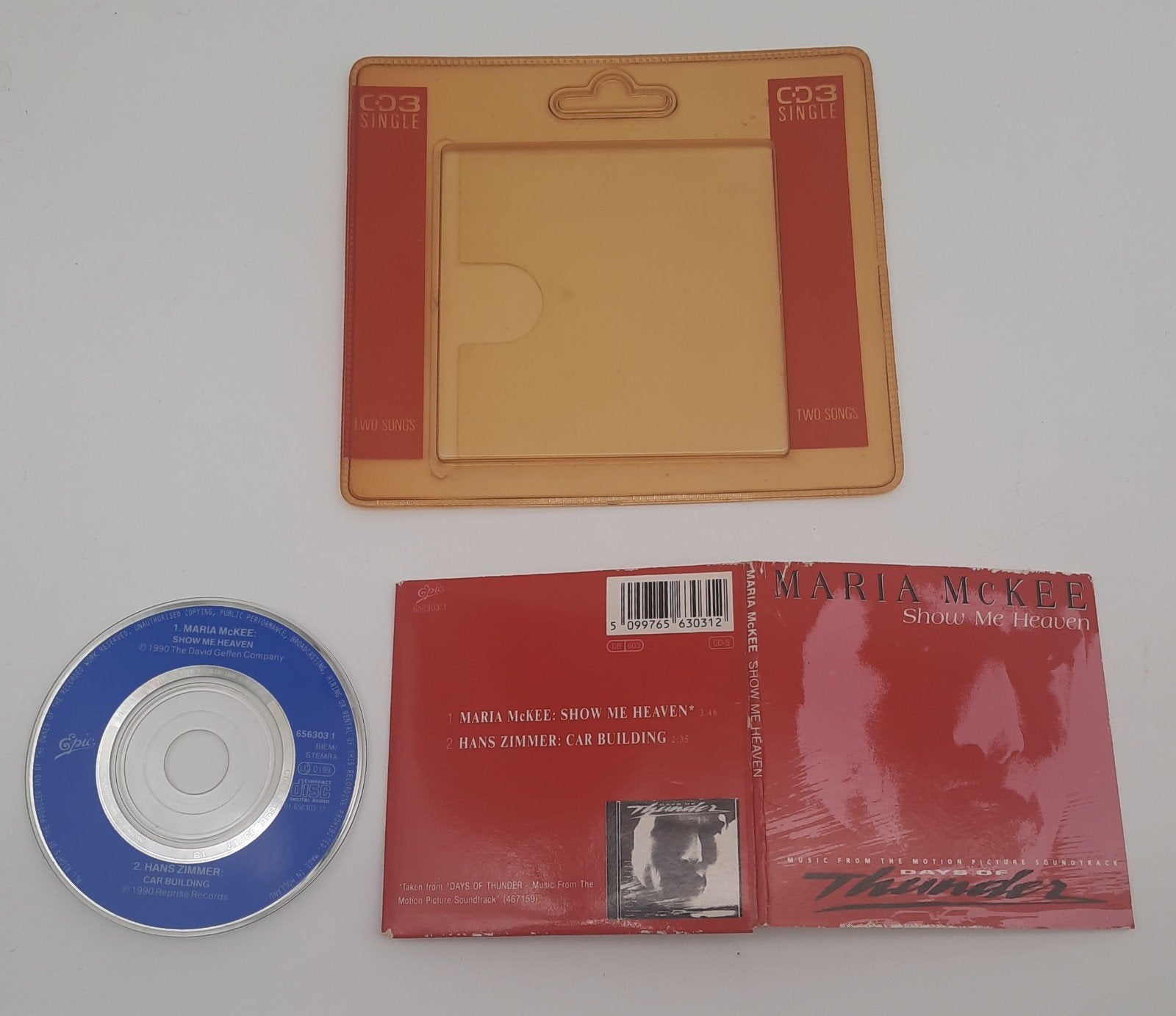 Maria McKee Show me Heaven CD3 mini Single, Ophalen of Verzenden, Zo goed als nieuw, Pop