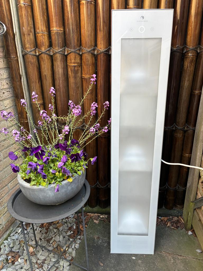 Sunshower Combi White, Huis en Inrichting, Ophalen, Overige typen, 50 tot 100 cm, Zo goed als nieuw