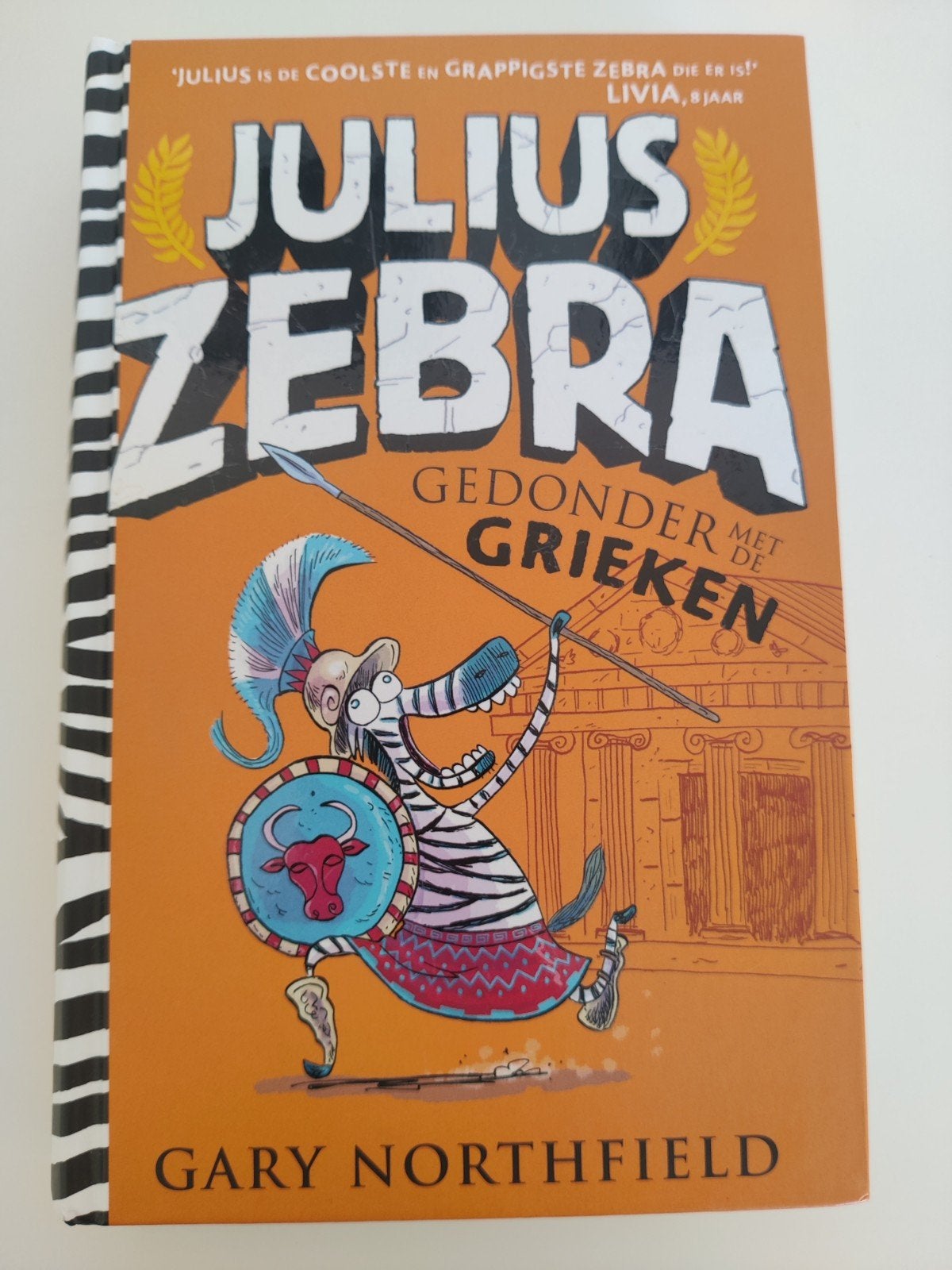 Gary Northfield - Julius Zebra 4: Gedonder met de Grieken, Fictie algemeen, Ophalen of Verzenden, Zo goed als nieuw, Gary Northfield