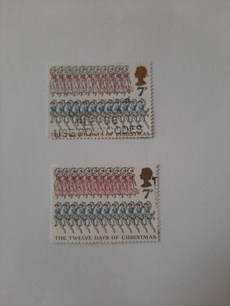 Engeland 1977, Kerstmis, Postzegels en Munten, Ophalen of Verzenden, Gestempeld