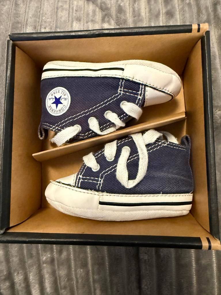 Converse All Star babyschoentjes maat 18 zgan, Ophalen of Verzenden, Zo goed als nieuw, Jongetje of Meisje, Schoentjes