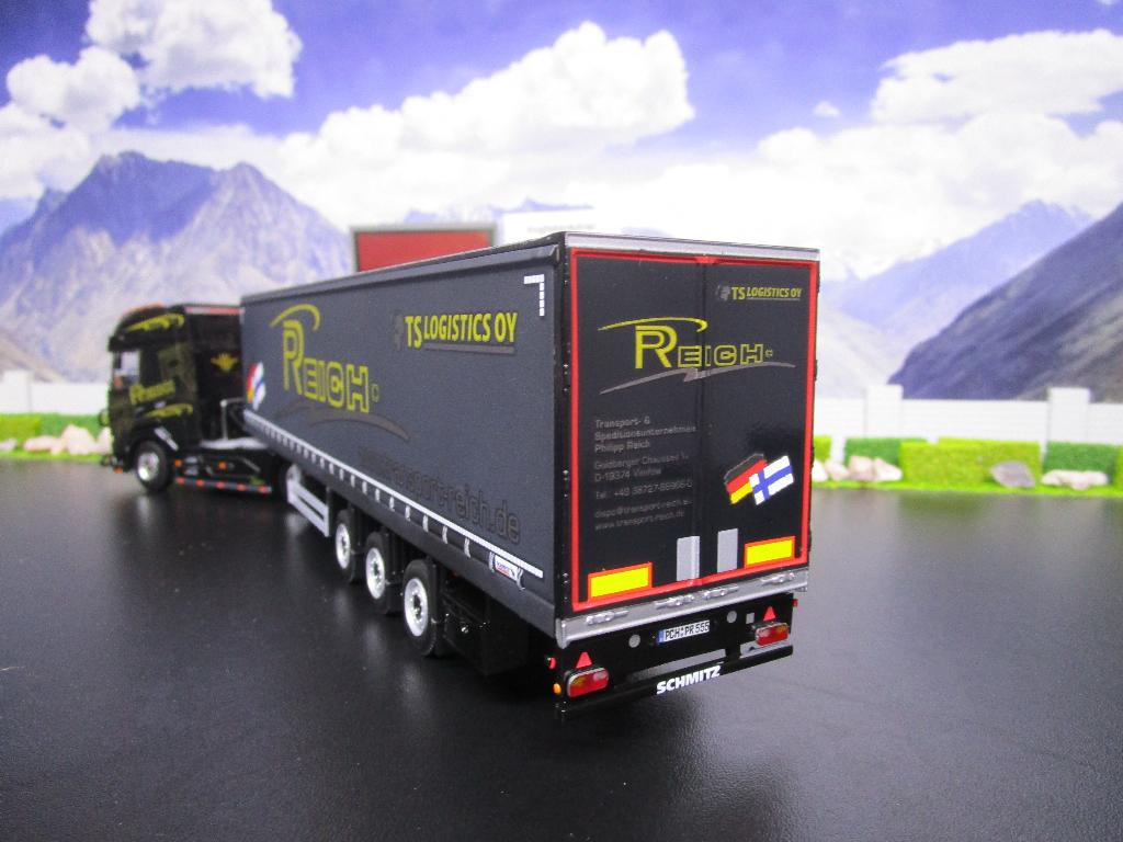Wsi 01-4375 Transport Reich , Daf XG+, Hobby en Vrije tijd, Modelauto's | 1:50, Ophalen, Nieuw, Bus of Vrachtwagen, Wsi