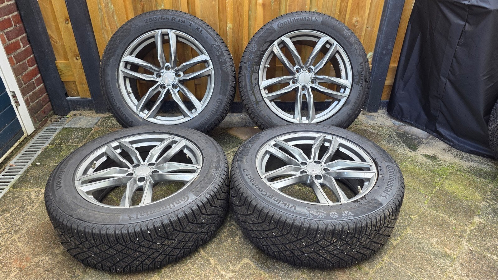 19 inch velgenset Lexus RX | Continental winterbanden, Banden en Velgen, Winterbanden, Ophalen, 19 inch
