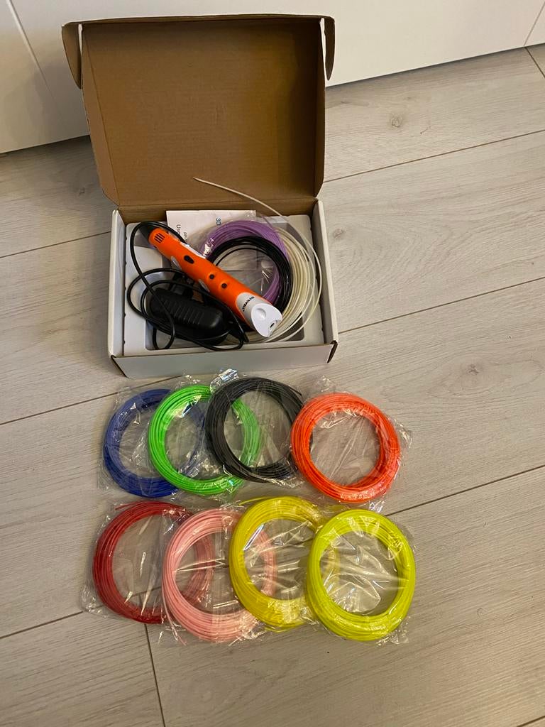 3D Printing Pen met filament, Computers en Software, 3D Printers, Ophalen of Verzenden, Gebruikt