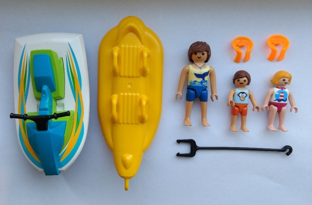 Playmobil - Jetski met bananenboot, Gebruikt, Losse onderdelen, Overige typen, Ophalen of Verzenden