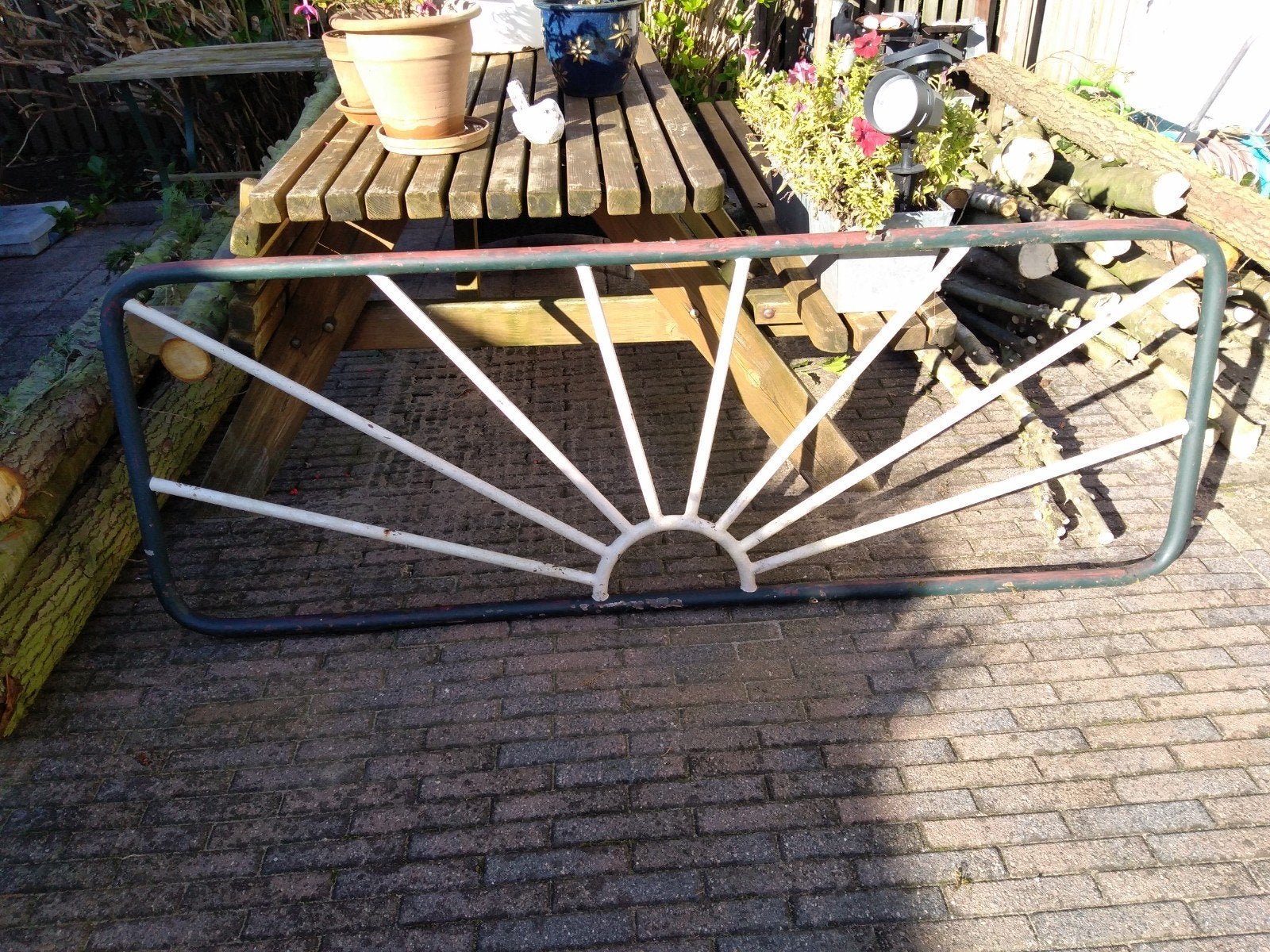 Klassieke tuin afscheiding, Tuin en Terras, Ophalen, Minder dan 1 meter, Parasolvoet