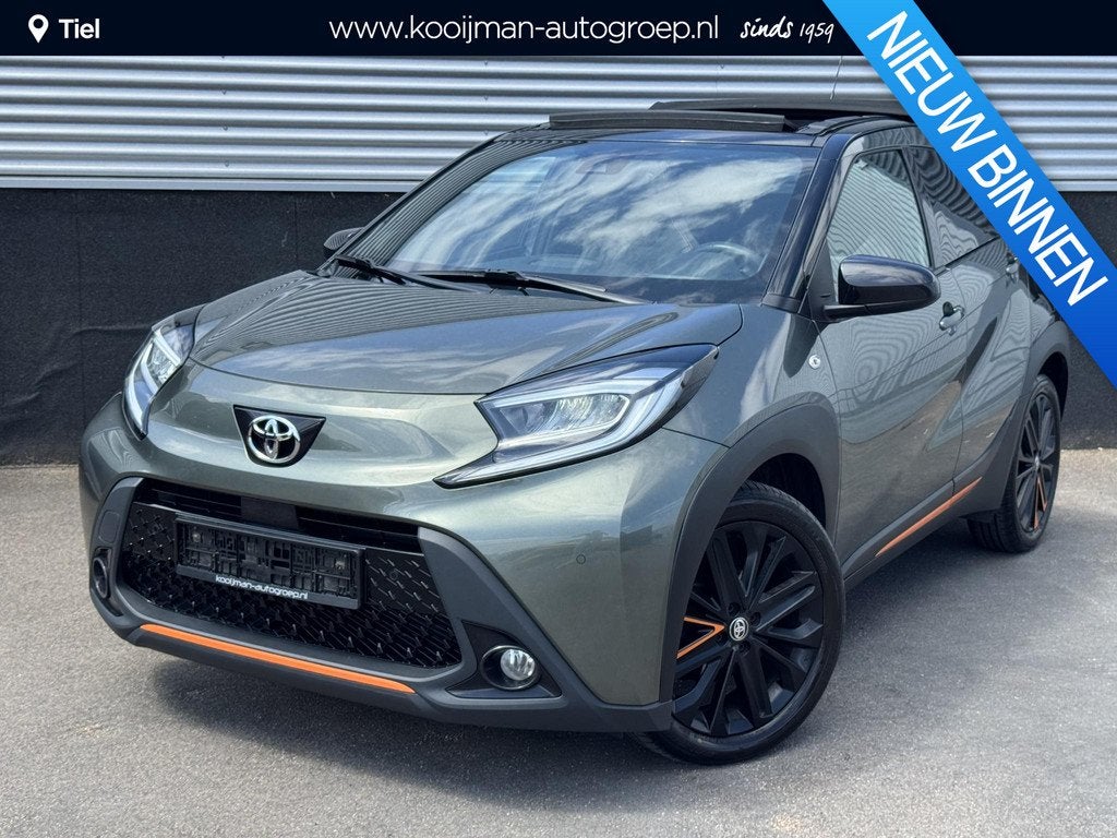 Toyota Aygo X 1.0 VVT-i S-CVT Limited Cabrio Automaat, Navig, Auto's, Toyota, Automatische klimaatregeling, Gebruikt, Euro 6, 4 stoelen