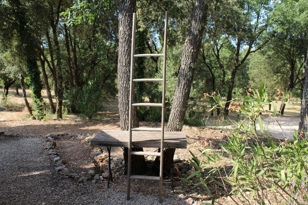 Brocante - Twee decoratieve ladders!, Doe-het-zelf en Verbouw, Ladders en Trappen, Ophalen, Gebruikt, Ladder, 2 tot 4 meter