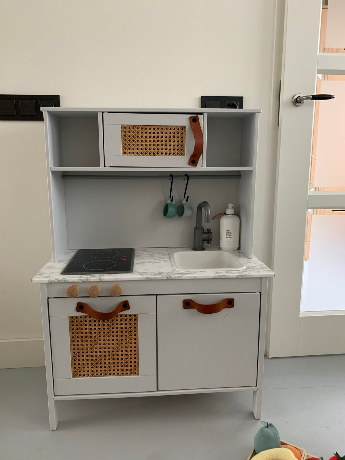 Gepimpte IKEA Duktig kinderkeuken + speelgoed, Ophalen, Gebruikt, Hout, Speelkeuken