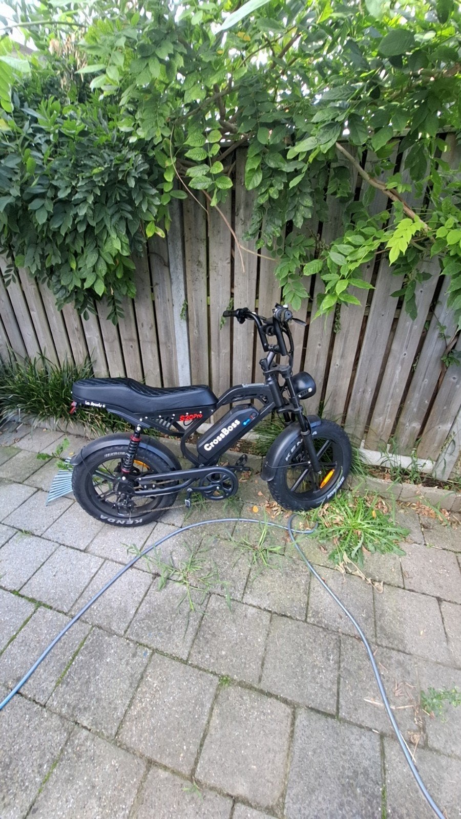 fatbike, Ophalen