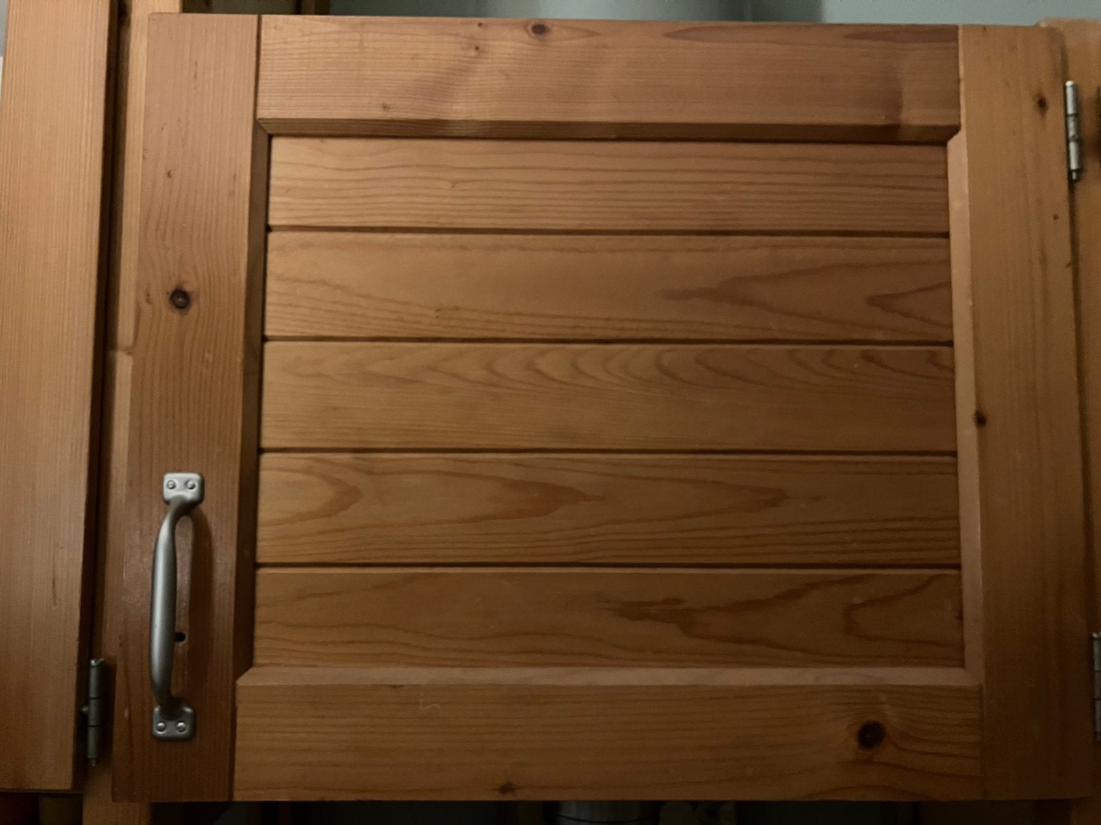 Wie wil ruilen: Lundia deurtjes paneel hout naar helder glas, Gebruikt, Glas, Minder dan 100 cm, 25 tot 50 cm