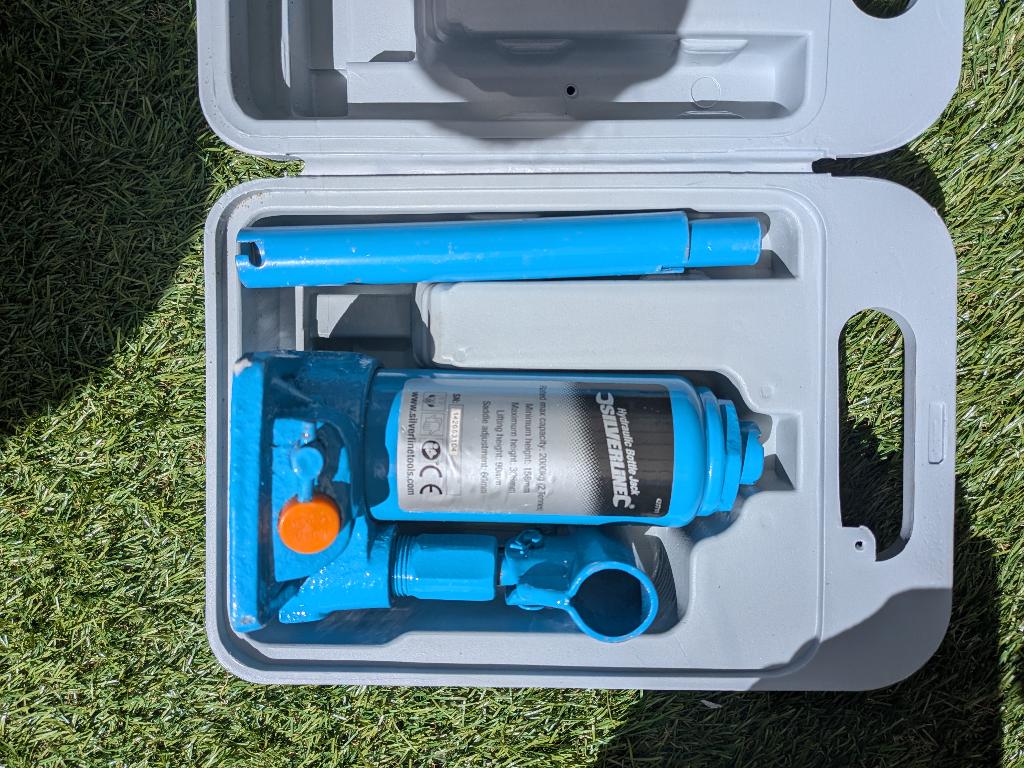 Nette JSILVERLINE Hydraulic Bottle Jack, Auto diversen, Ophalen, Zo goed als nieuw, Hydraulisch, Garagekrik