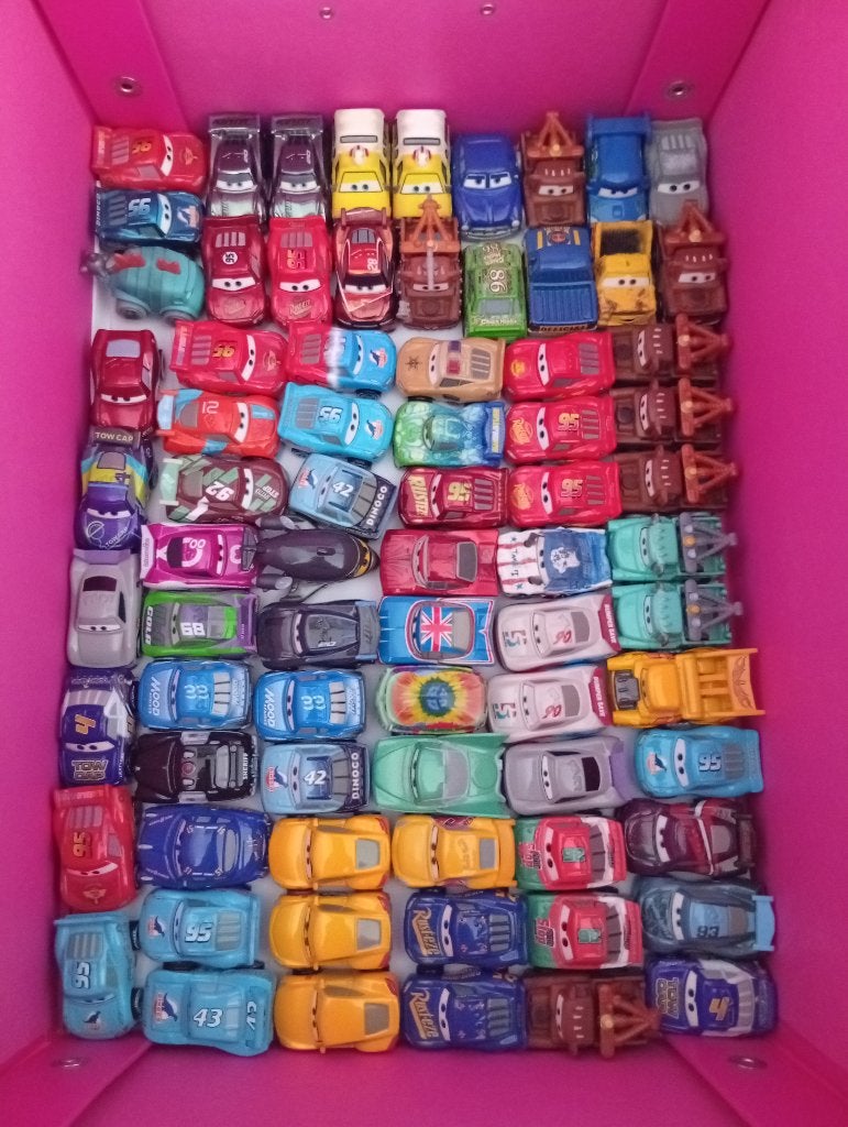 Disney Cars mini racers diecast, Ophalen of Verzenden, Zo goed als nieuw