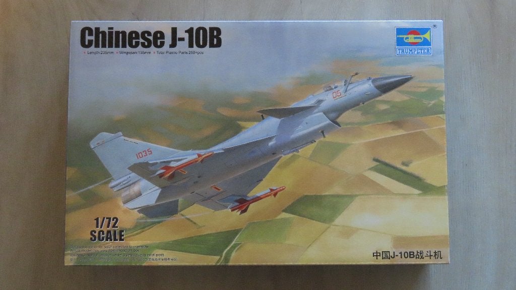 Chengdu J-10B Vigorous Dragon Trumpeter 1/72, Overige merken, 1:72 tot 1:144, Nieuw, Ophalen of Verzenden