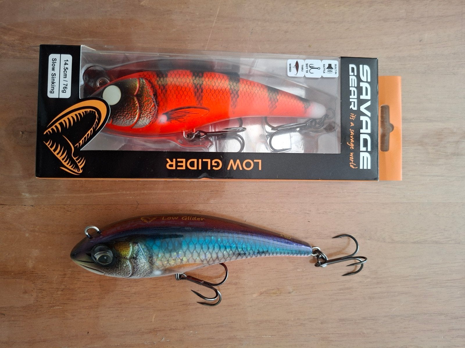 Savage Gear Low Glider Jerk 150. Nieuw en gebruikt, Ophalen of Verzenden, Nieuw, Overige typen