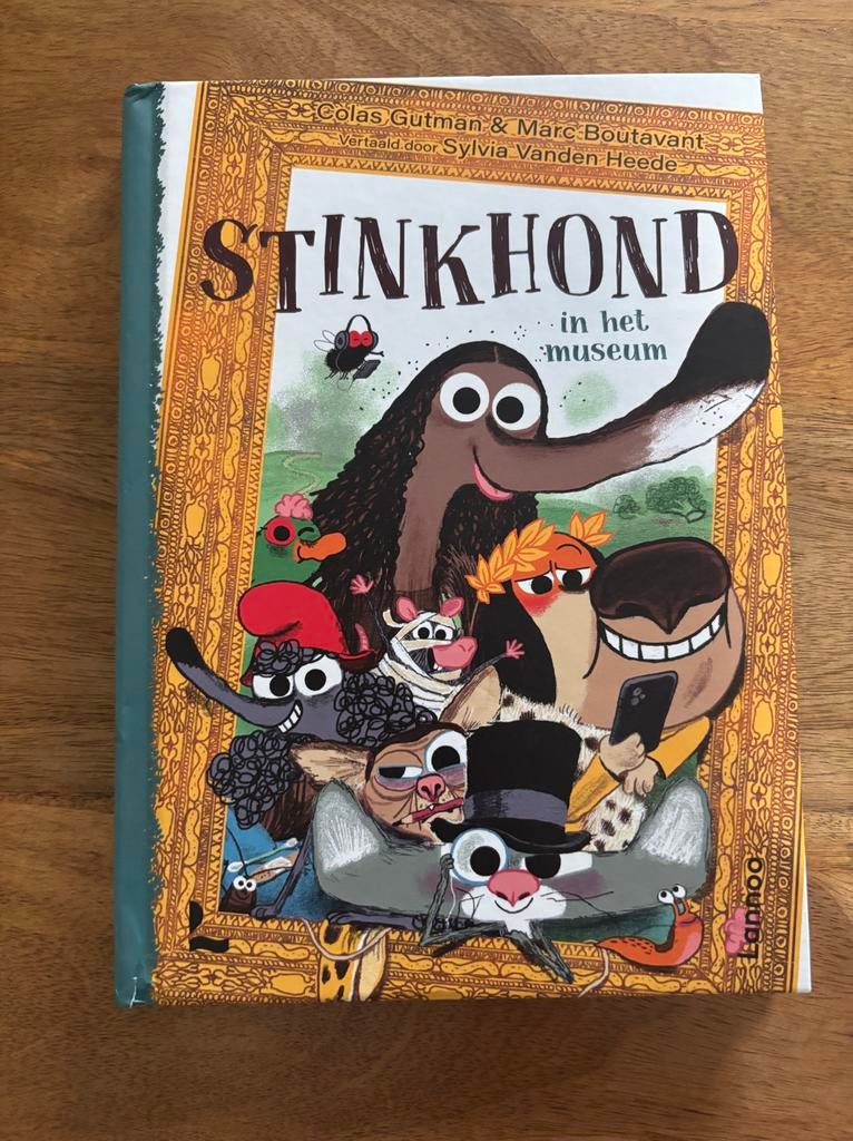 Stinkhond in het museum - Kinderboek, Boeken, Ophalen of Verzenden, Zo goed als nieuw, Fictie algemeen