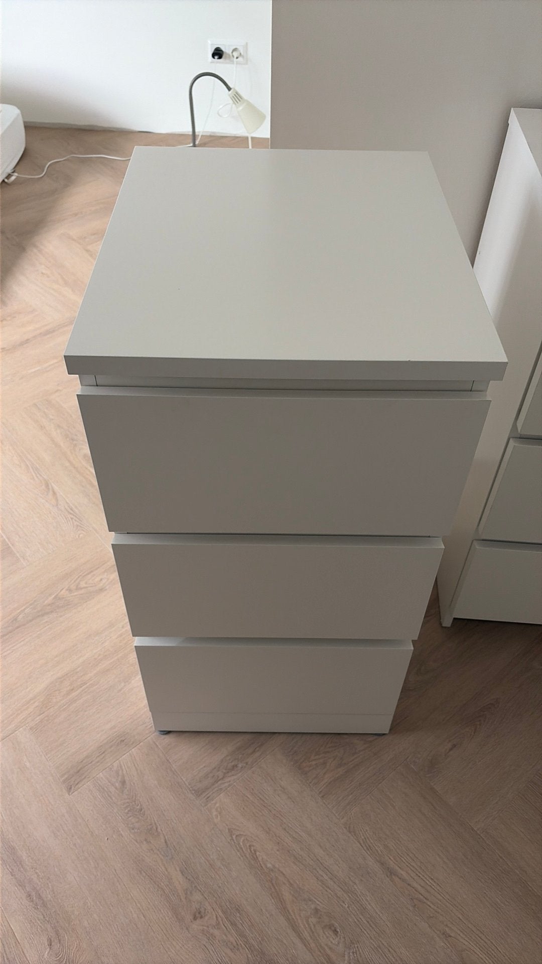 Malm ladenkastje wit 40x48x78, Ophalen, 50 tot 100 cm, Zo goed als nieuw, Minder dan 100 cm