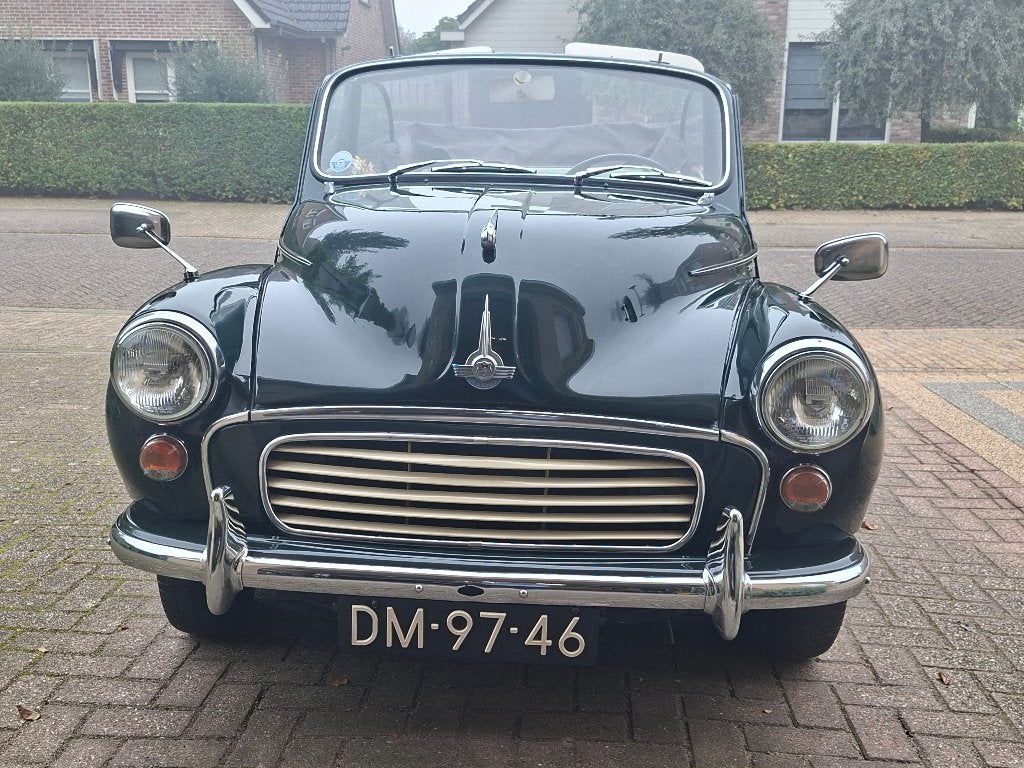 Morris Minor 1000 Tourer 1969 Groen, Auto's, 4 cilinders, Cabriolet, 948 cc, Overige kleuren