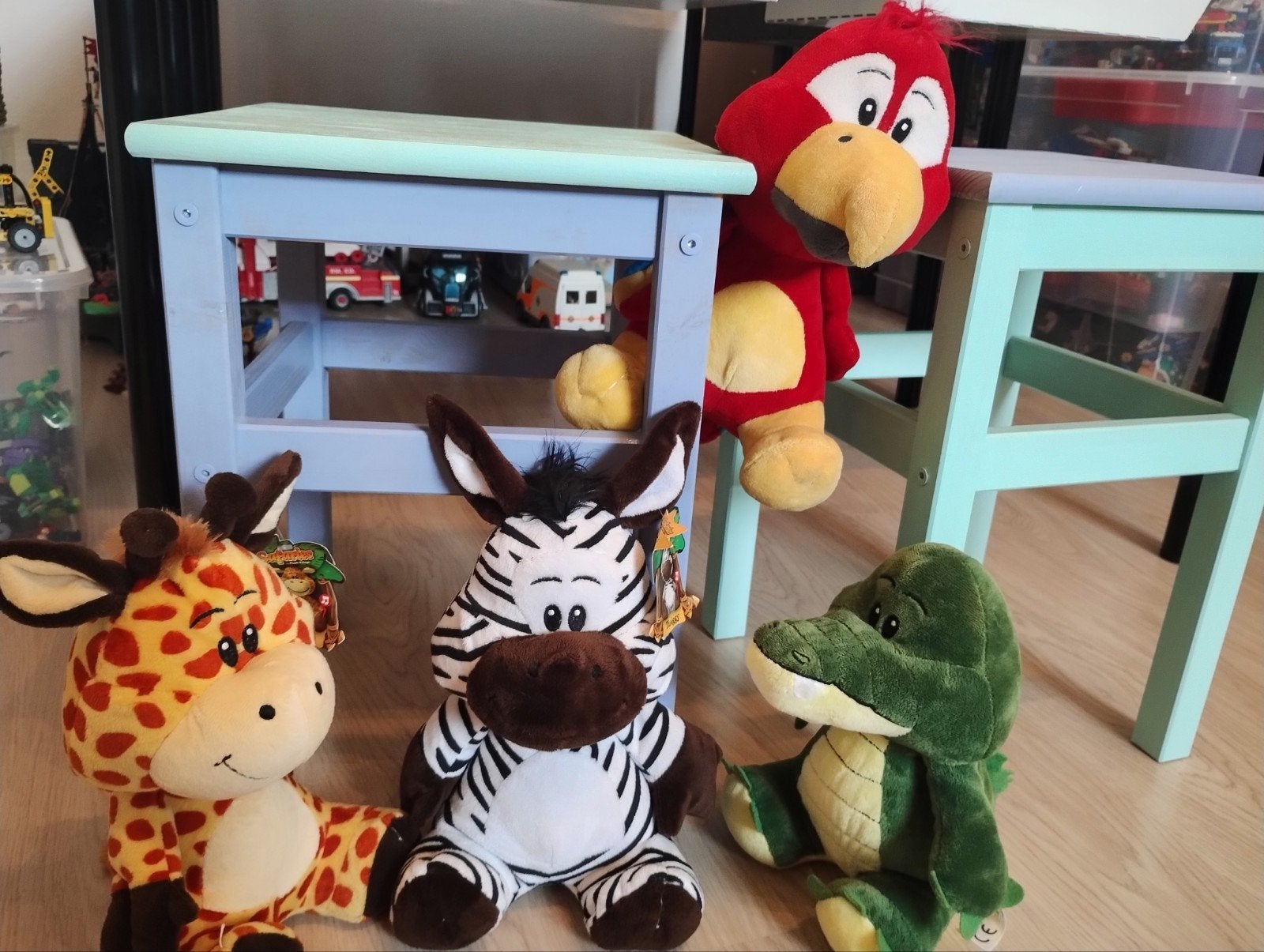 Safari knuffels, Verzamelen, Disney, Ophalen of Verzenden, Knuffel