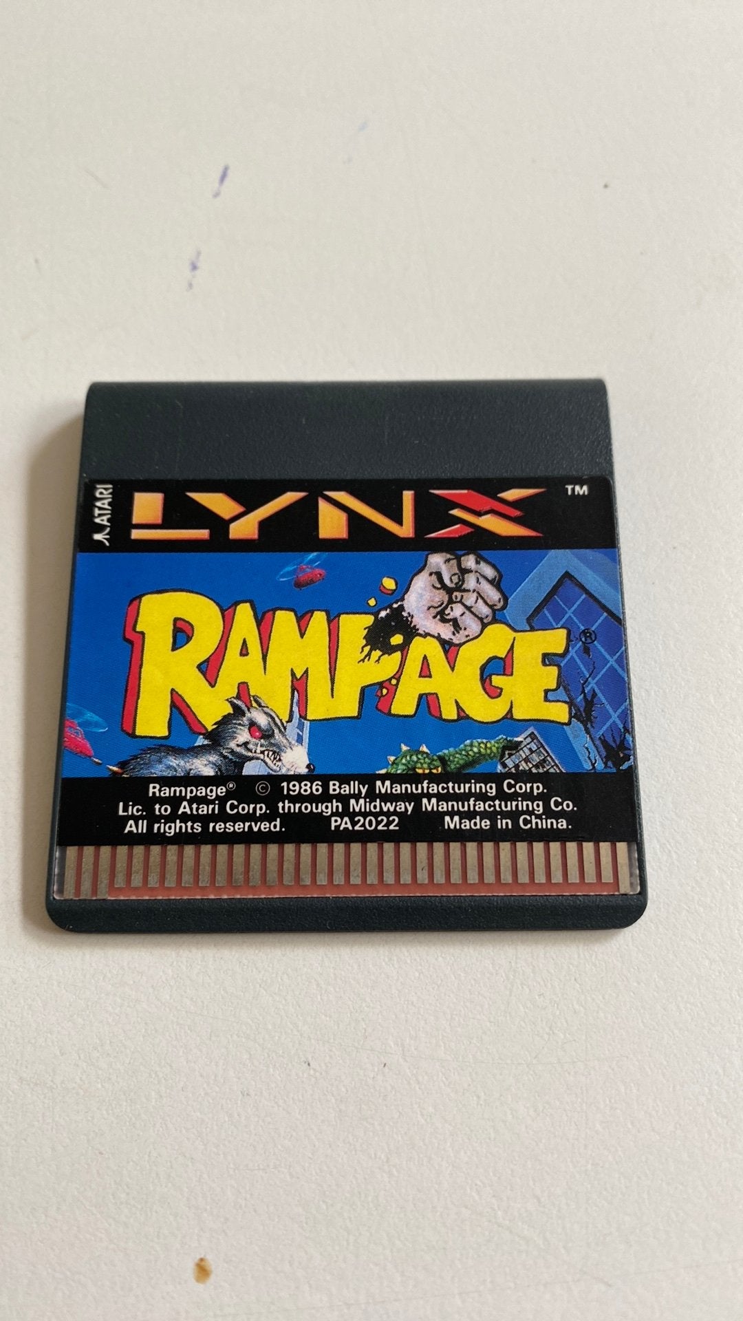 Atari lynx spel rampage, Muziek, Atari Lynx, 1 speler, Ophalen of Verzenden