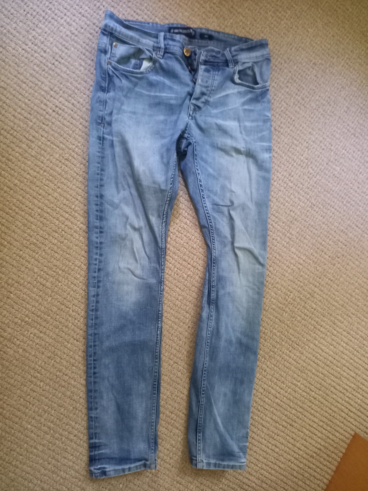 Leuke spijkerbroek W30/L32 van Own The Streets, Kleding | Heren, Blauw, Overige jeansmaten, Gedragen, Own The Streets