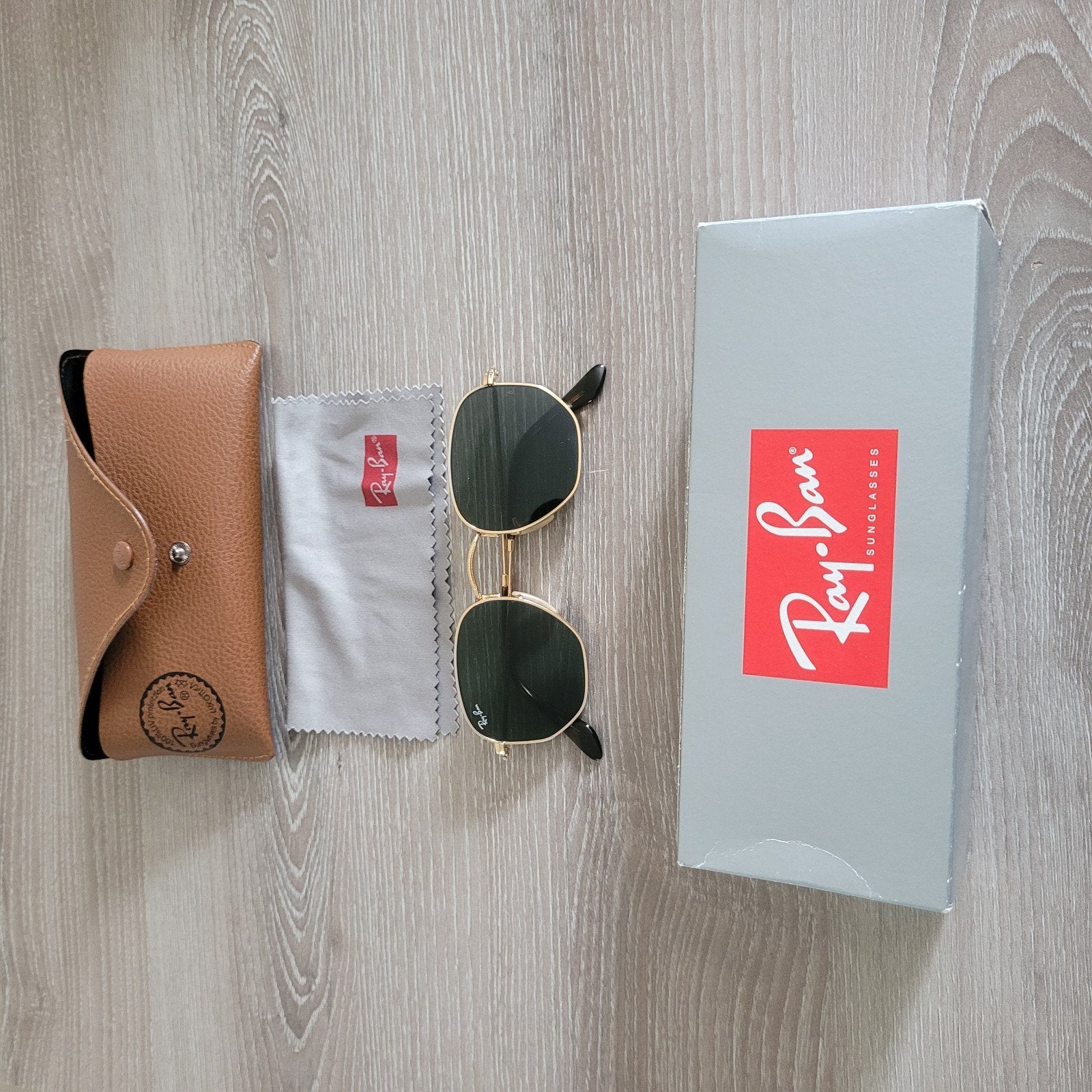 Ray-Ban  Zonnebril -  nieuw, Ophalen of Verzenden, Bruin, Ray-Ban
