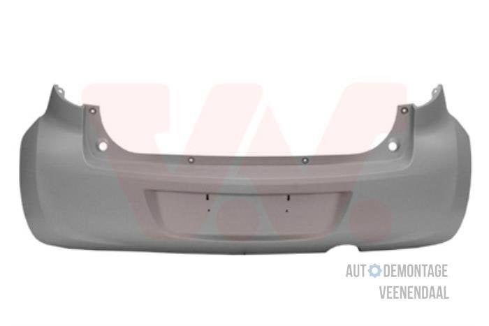 Achterbumper van een Opel Agila, -, -, Opel, Nieuw