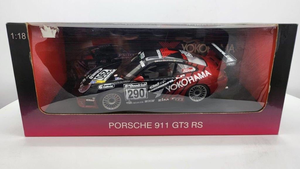 AutoArt Porsche 911 GT3 RS Yokohama, Ophalen of Verzenden, Nieuw, Auto, Autoart