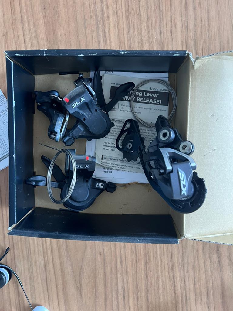SLX derailleur set met shifters, Ophalen of Verzenden, Overige typen