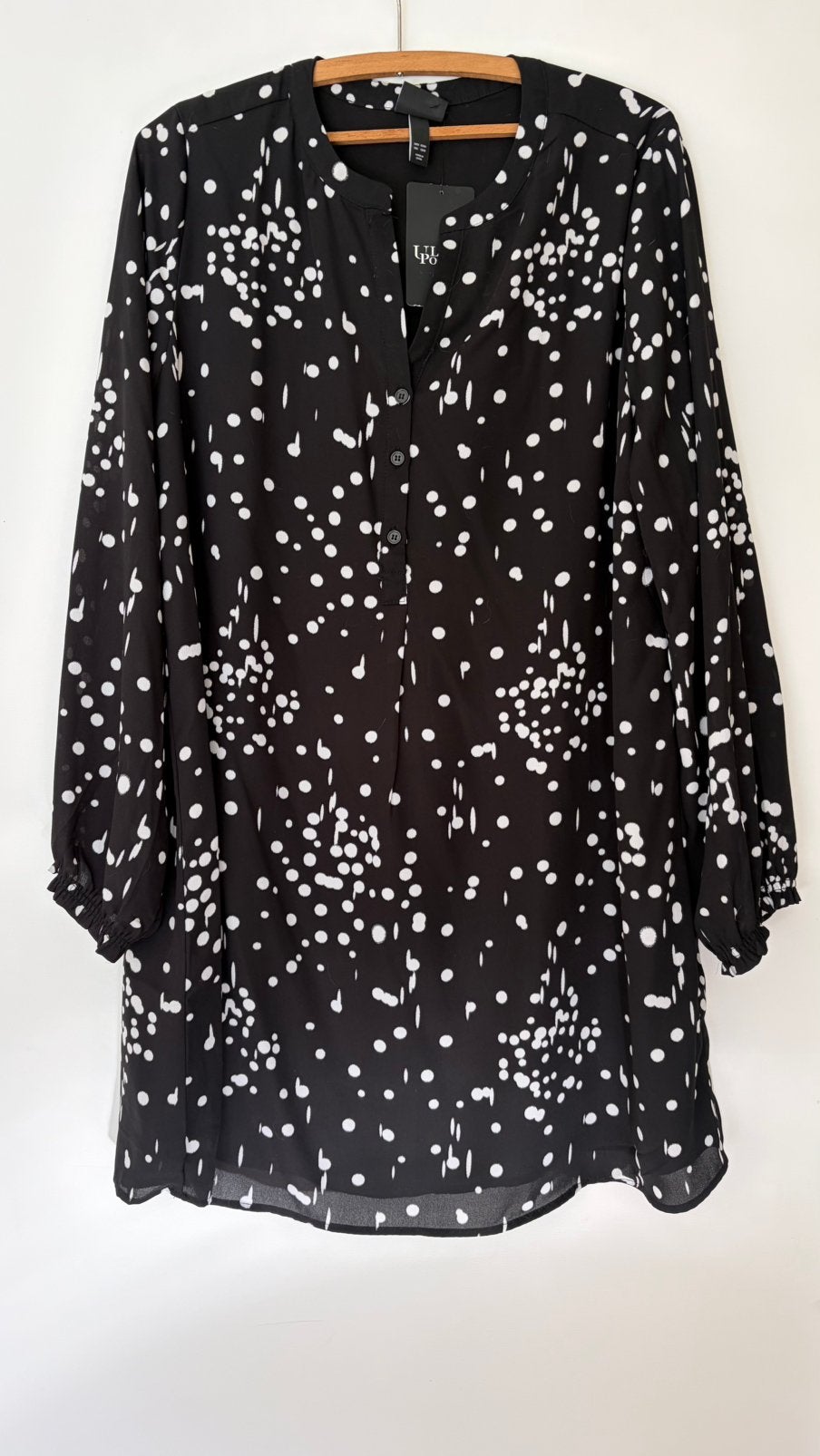 Blouse  ulla popken, Ophalen of Verzenden, Nieuw, Maat 42/44 (L), Zwart