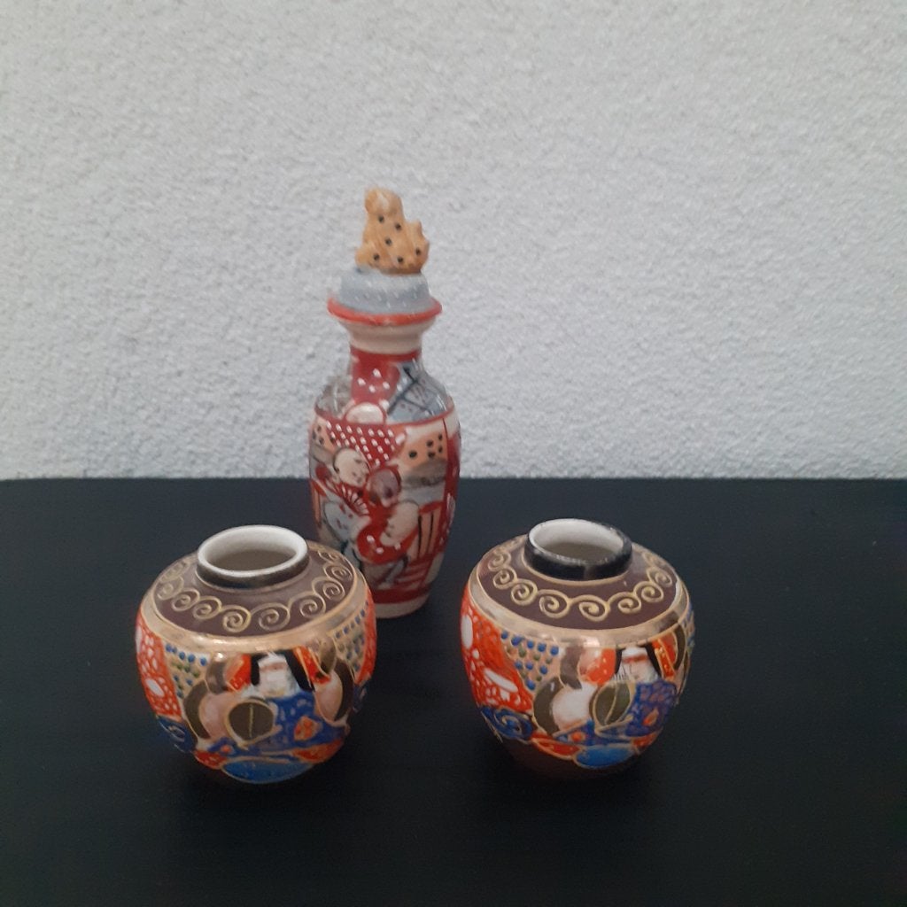 mini Satsuma vaasjes, Ophalen of Verzenden