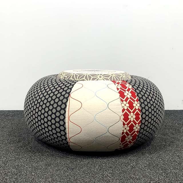Moroso Donut Poef 22710, Huis en Inrichting, Ophalen, Minder dan 50 cm, Gebruikt, Rond