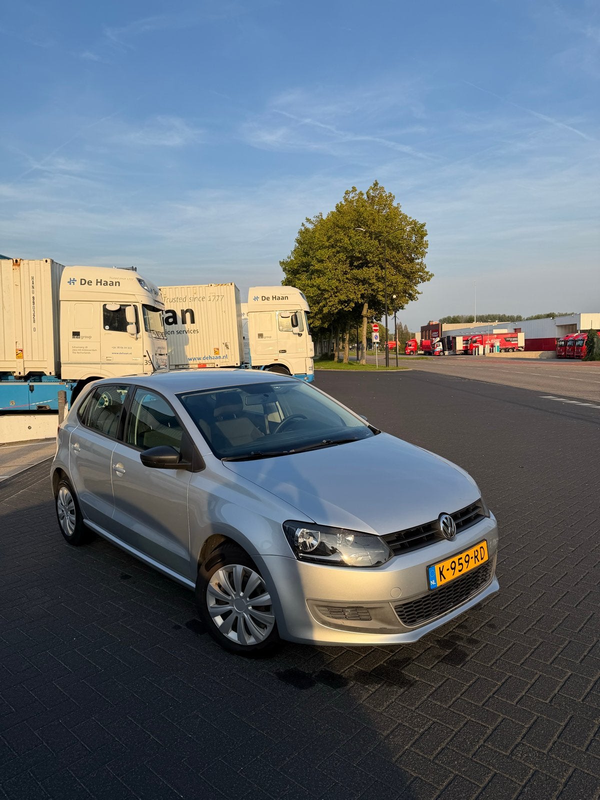 Volkswagen Polo 1.4 16V FSI 63KW 2011 Grijs, Voorwielaandrijving, 970 kg, 40 €/maand, 4 cilinders