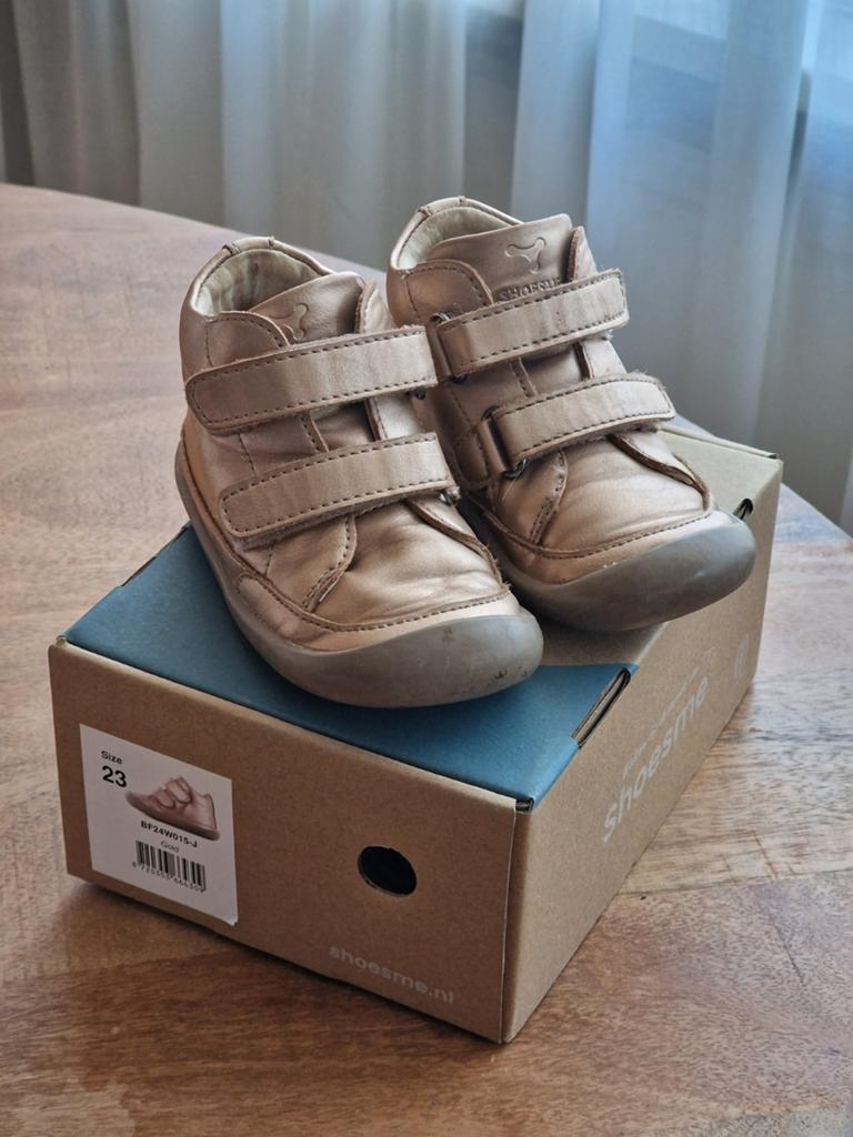 Shoesme meisjes schoenen rose gold maat 23, Jongen of Meisje, Schoenen, Ophalen of Verzenden, Zo goed als nieuw