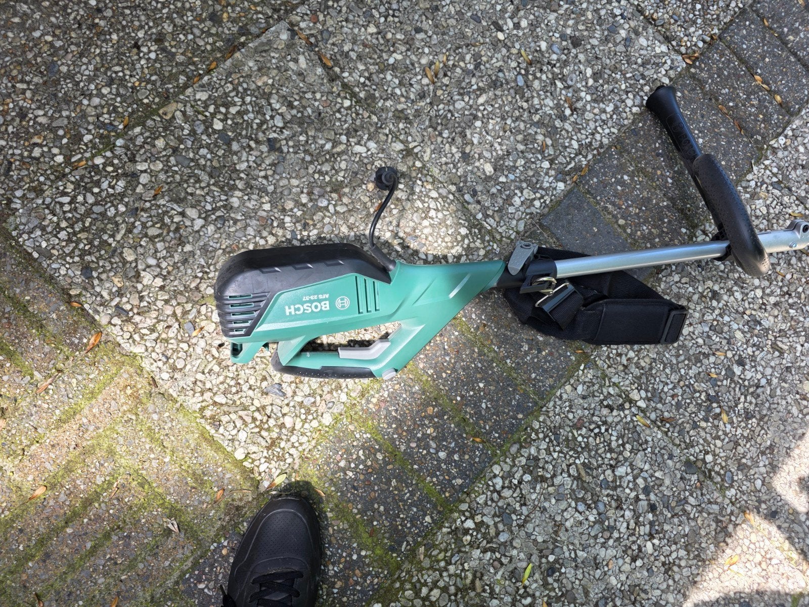 Bosch AFS 23-37 Bosmaaier / Grastrimmer - Zo goed als nieuw, Tuin en Terras, Bosmaaiers, Ophalen, Zo goed als nieuw, Elektrisch