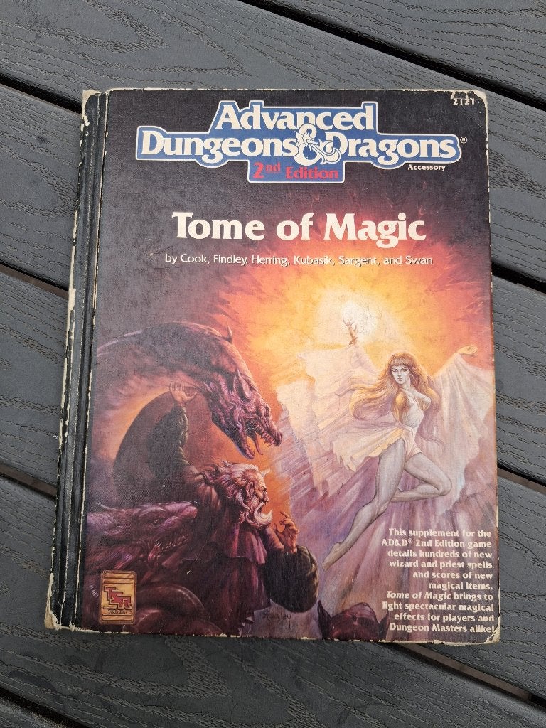 Boek Tome of Magic  Advanced Dungeons & Dragons, Ophalen of Verzenden, Gelezen, Diverse auteurs