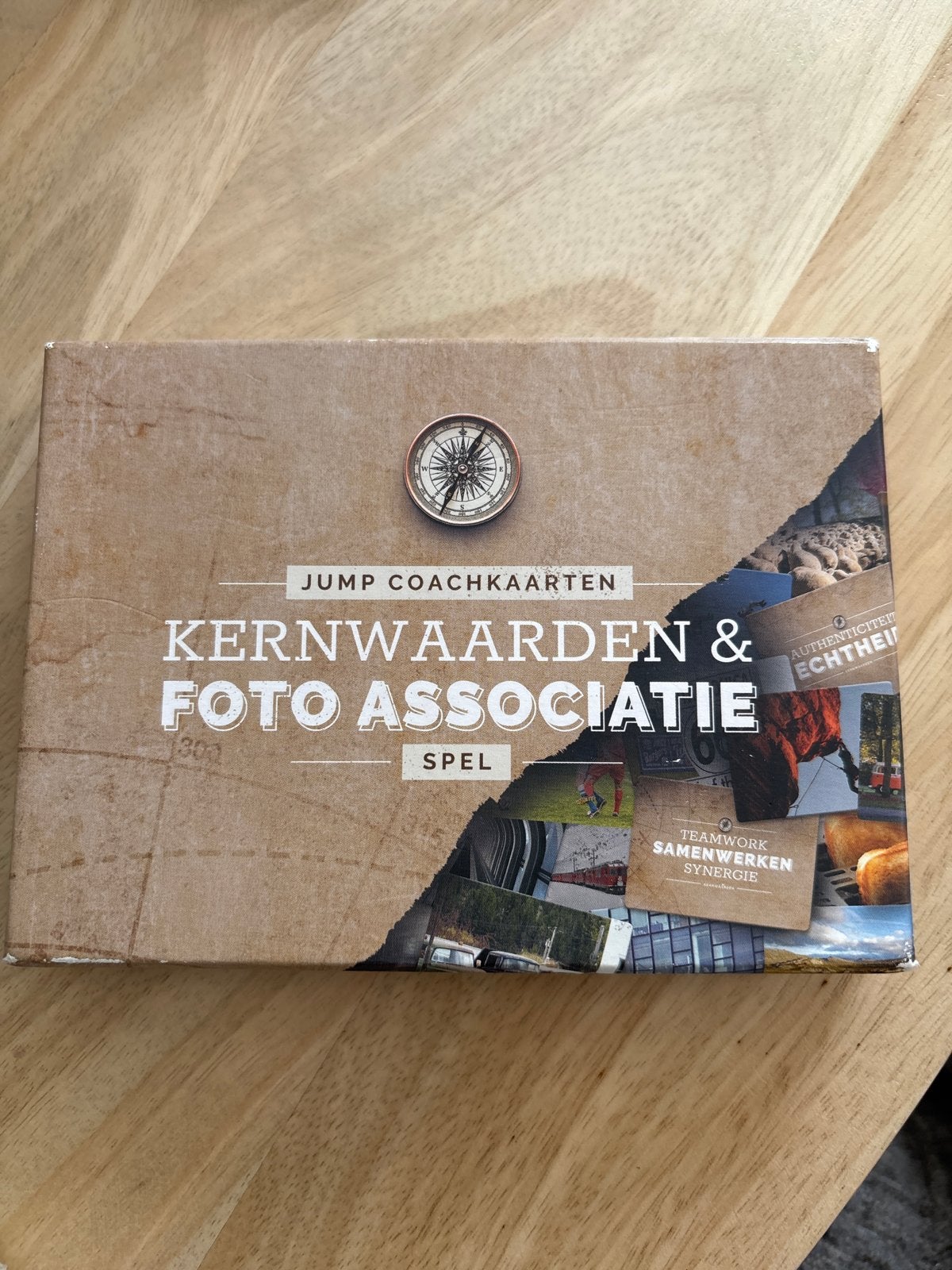 Jump Coachkaarten Kernwaarden & Foto Associatie Spel, Ophalen, Zo goed als nieuw
