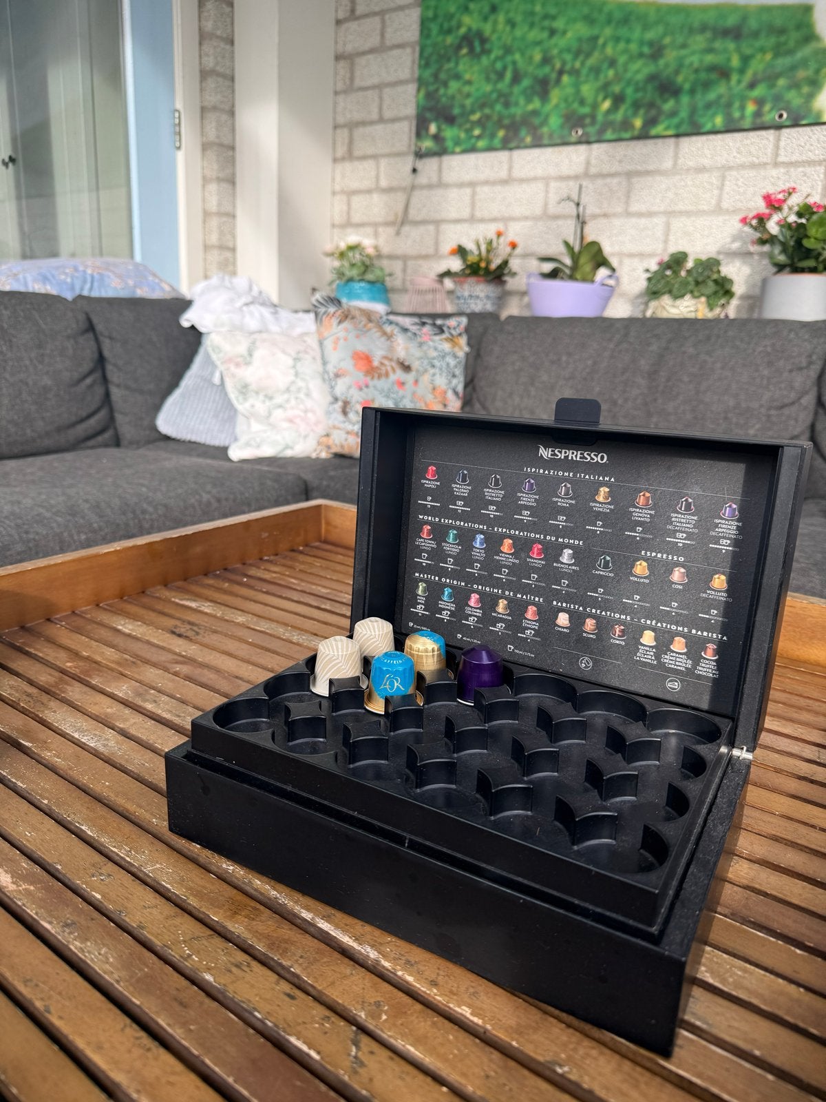 Nespresso capsulehouder - Zwart - Zo goed als nieuw, Ophalen, Zo goed als nieuw, Nespresso, Capsulehouder