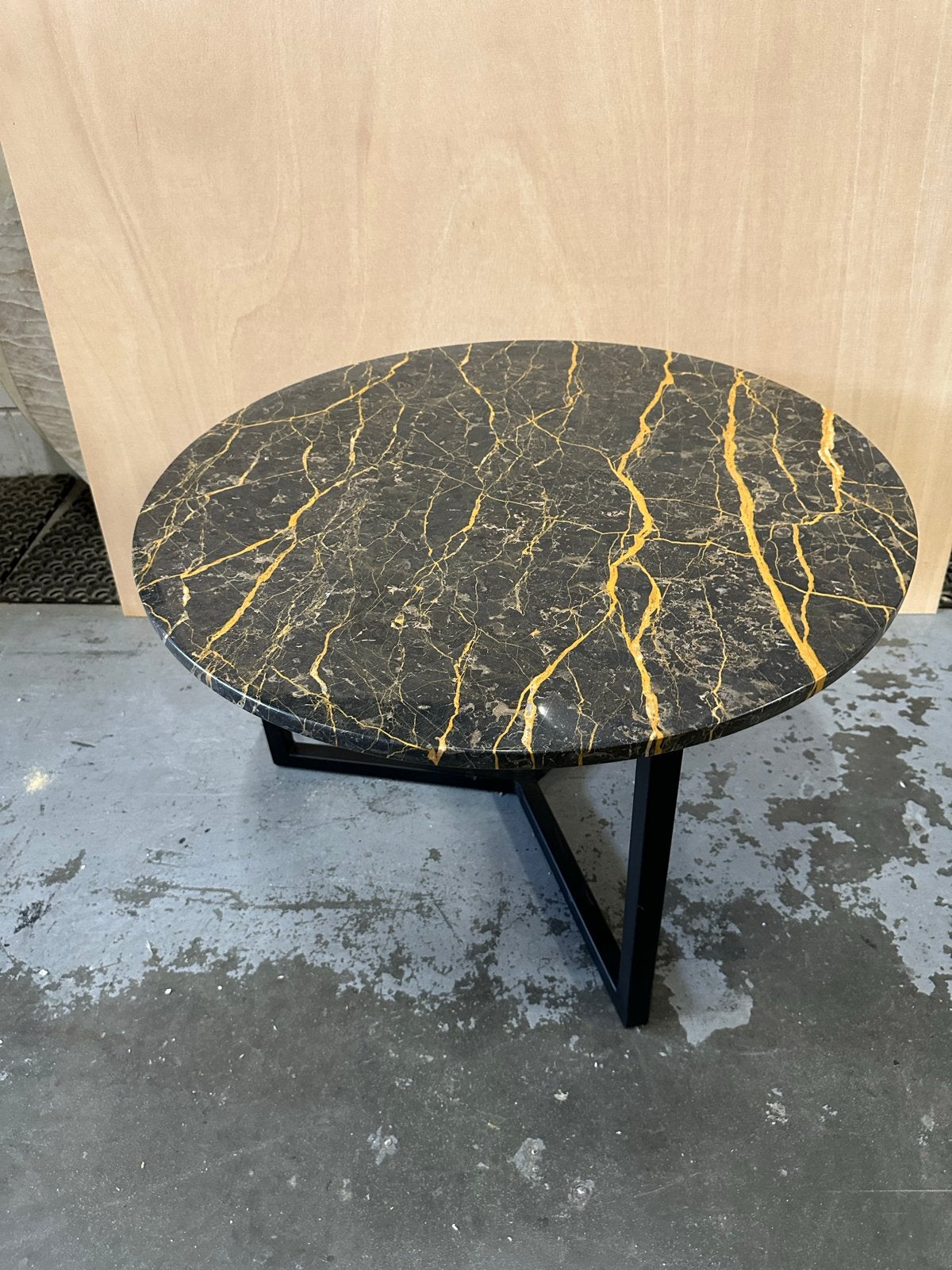 Marmersoort port Laurent salontafel, 70 cm rond, nieuw, Ophalen, Overige materialen, Rond, Nieuw