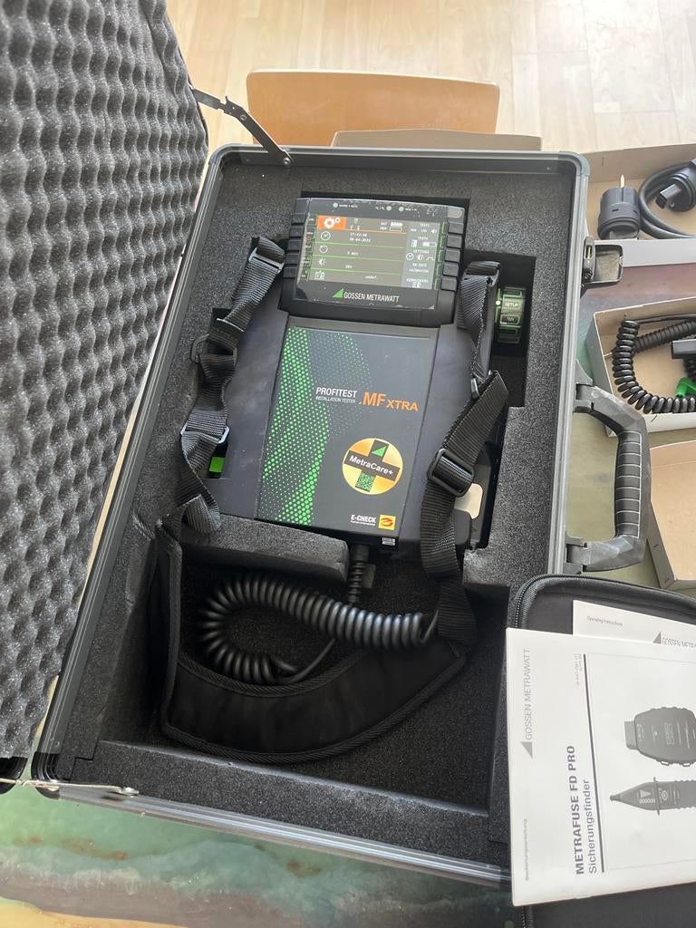 Gossen Metrawatt Installatietester PROFITEST MF xtra, Doe-het-zelf en Verbouw, Ophalen of Verzenden, Zo goed als nieuw, Elektriciteit