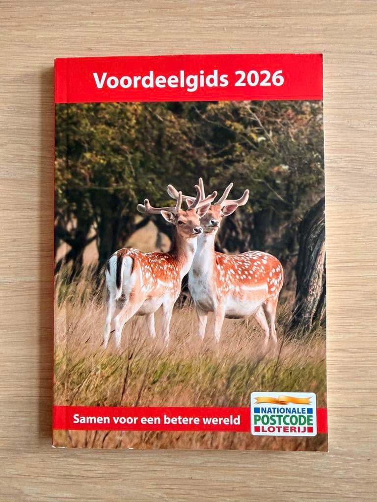 Voordeelgids  2026 Nationale postcodeloterij, Drie personen of meer, Kortingsbon