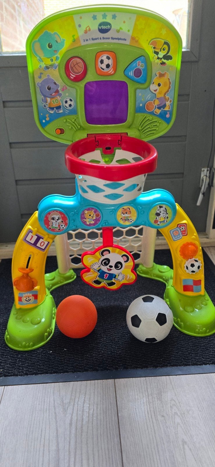 Vtech 3 in 1 sport en scoor doel., Ophalen, Gebruikt, 2 tot 4 jaar