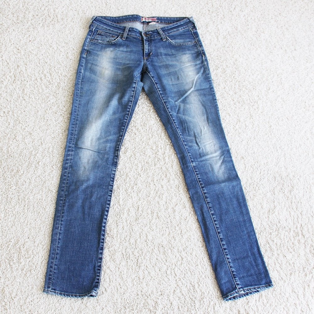 Mooie Fit &Wide Spijkerbroek (W29) - 41 € 25,-, Blauw, Fit &Wide, Ophalen of Verzenden, Zo goed als nieuw