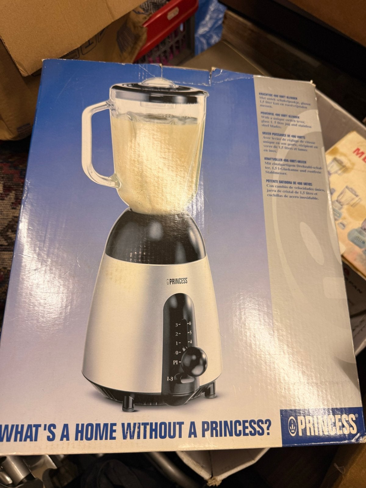 Princess 400 Watt Blender, Ophalen of Verzenden, Gebruikt, Blender