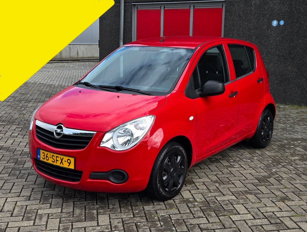 Opel Agila 1.0 12V 2011 Rood APK: 03-05-2027 / 113.000 KM !!