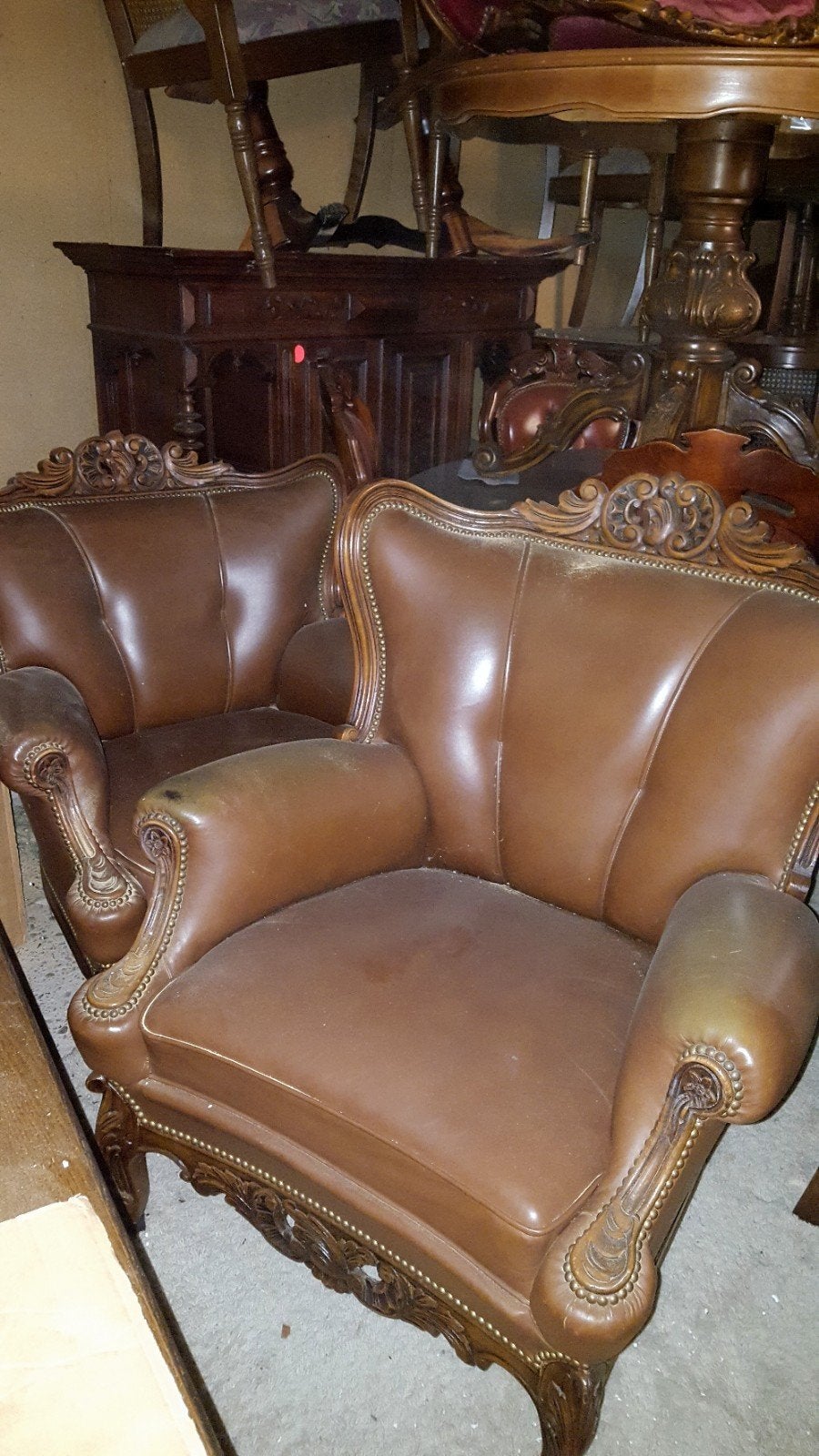 Lodewijk fauteuis, Ophalen