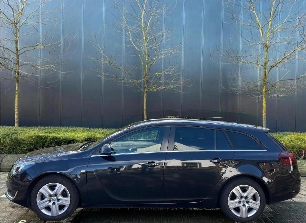 Opel Insignia 1.4 Turbo | Navi | Cruise control, Auto's, Opel, Stof, 1250 kg, 4 cilinders, Zwart